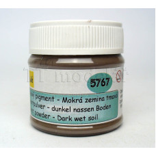 Pigment práškový, mokrá zemina tmavá, 50 ml, Polák 5767