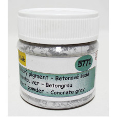 Pigment práškový, betonově šedá, 50 ml, Polák 5771