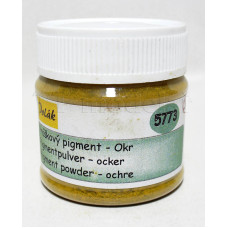 Pigment práškový, okr, 50 ml, Polák 5773