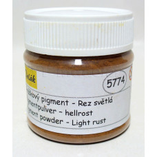 Pigment práškový, rez světlá, 50 ml, Polák 5774