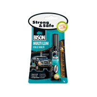 Univerzální lepidlo BISON STRONG & SAFE, 7 ml/g, UHU/Bison 33932