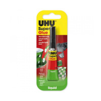 Lepidlo UHU Super Glue Liquid 3 g, UHU/Bison 23470