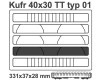 Kufr ig-box s pěnovou fixací, 40 × 30 cm, typ 1, TT, IGRA MODEL 90430501 Kufr ig-box s pěnovou fixací, 40 × 30 cm, typ 1, TT, IGRA MODEL 90430501