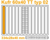 Kufr ig-box s pěnovou fixací, 60 × 40 cm, typ 2, TT, IGRA MODEL 90640802 Kufr ig-box s pěnovou fixací, 60 × 40 cm, typ 2, TT, IGRA MODEL 90640802