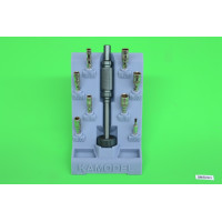 Stojanová sada šroubováku se 7 vyměnitelnými vnějšími šestihrannými bity (2.5-5.5mm) pro přesnou práci, KaModel SN/SV2/3