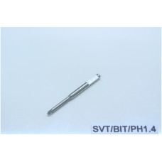 Křížový bit 1.4 mm k precizním šroubovákům SVT, pro vruty 1.0 a 1.2 mm, KaModel SVT/BIT/PH1.4 Křížový bit 1.4 mm k precizním šroubovákům SVT, pro vruty 1.0 a 1.2 mm, KaModel SVT/BIT/PH1.4