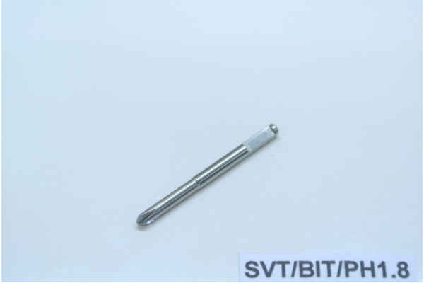 Křížový bit 1.8 mm k precizním šroubovákům SVT, pro vruty 1.4 mm, KaModel SVT/BIT/PH1.8