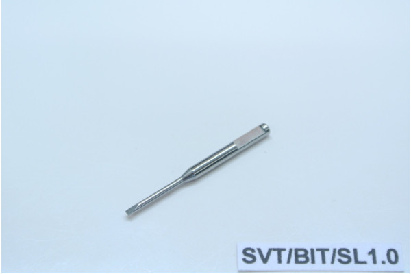 Plochý bit 1.0 mm k precizním šroubovákům SVT, KaModel SVT/BIT/SL1.0
