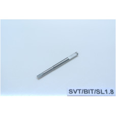 Plochý bit 1.8 mm k precizním šroubovákům SVT, KaModel SVT/BIT/SL1.8 Plochý bit 1.8 mm k precizním šroubovákům SVT, KaModel SVT/BIT/SL1.8