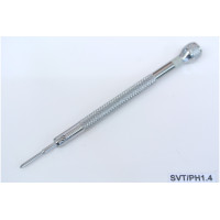 Precizní křížový šroubovák 1.4 mm s vyměnitelným bitem, pro vruty 1.0 a 1.2 mm,  KaModel SVT/PH1.4