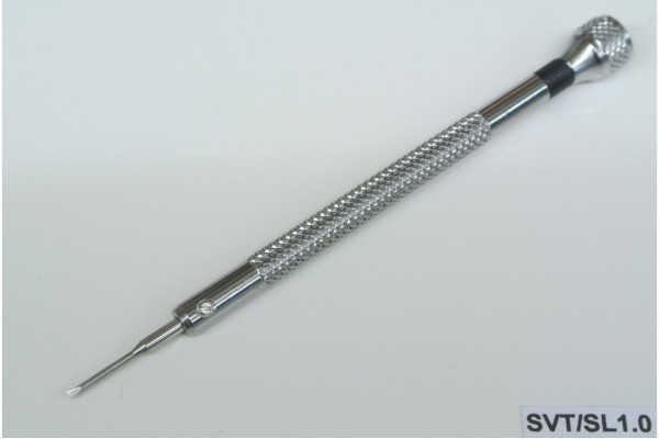Precizní plochý šroubovák 1.0 mm s vyměnitelným bitem, KaModel SVT/SL1.0