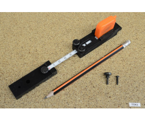 Kružítko pro snadné rýsování poloměrů až 1000 mm, vhodné pro velikost TT, KaModel TT/K1