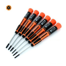 Šroubováky torx, velikost T6 až T15, sada 6 kusů (oranžové), Modelcraft PSD1603