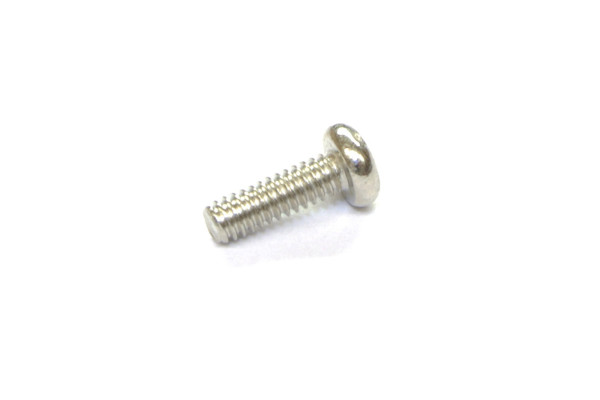 Mikrošrouby M 2 × 3 mm, stříbrné, s půlkulatou hlavou, křížové, 25 kusů, pro kontakty K161, KaModel KAMMS3/2.0x3.0/25x