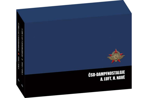 ČSD-Dampfnostalgie, A. Luft, H. Navé 1 und 2, set s pouzdrem, Corona 