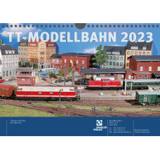 Kalendář TT-Modellbahn 2023, jednorázová série, DOPRODEJ, Tillig 09585 E