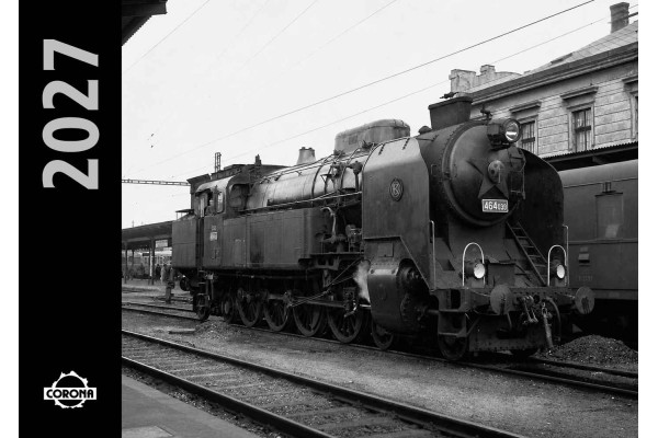 Nástěnný kalendář A3 "Černobílá nostalgie 2027", Stanislav Holeček, Corona Nástěnný kalendář A3 "Černobílá nostalgie 2027", Stanislav Holeček, Corona