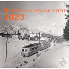 Kalendář "Tatry 2023", DOPRODEJ, Nakladatelství Krokodýl