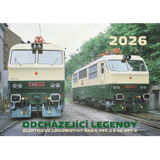 Barevný kalendář "Odcházející legendy" na rok 2026, Krokodýl