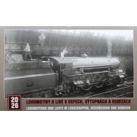 Kalendář 2026, Lokomotivy a lidé v depech, výtopnách a remízách, DOPRODEJ, Růžolící Chrochtík