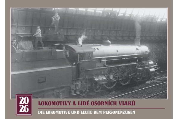 Kalendář 2026, Lokomotivy a lidé osobních vlaků, Růžolící Chrochtík
