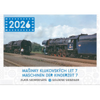 Kalendář 2026, Mašinky klukovských let 7, Růžolící Chrochtík