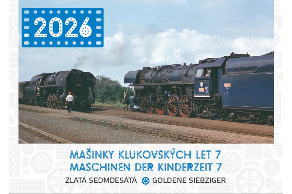 Kalendář 2026, Mašinky klukovských let 7, Růžolící Chrochtík