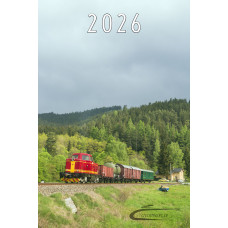 Nástěnný kalendář "Moderní trakce" na rok 2026, Zdeněk Ulrich