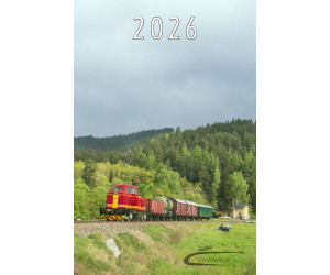 Nástěnný kalendář "Moderní trakce" na rok 2026, DOPRODEJ, AKCE !, Zdeněk Ulrich