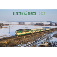 Nástěnný kalendář "Elektrická trakce" na rok 2026, Zdeněk Ulrich