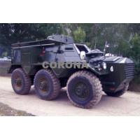 Pohlednice, obrněný transportér Alvis Saracen FV 603, Corona CPM010