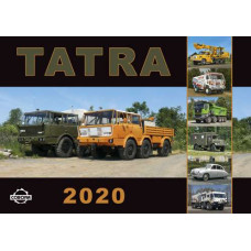 Kalendář nástěnný Tatra 2020, Jan Šmíd, DOPRODEJ, Corona