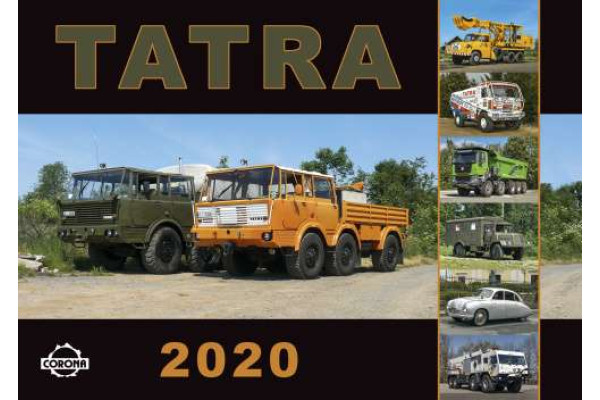 Kalendář nástěnný Tatra 2020, Jan Šmíd, DOPRODEJ, Corona