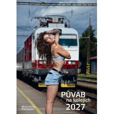 Barevný kalendář "Půvab na kolejich" na rok 2027, Krokodýl