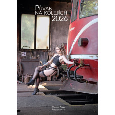 Barevný kalendář "Půvab na kolejích" na rok 2026, Krokodýl