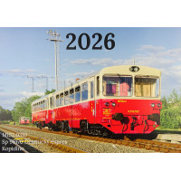 Kalendář "Lokomotivy 2026", Jakub Šenkýř, TTM Lokomotivy 2026 Kalendář "Lokomotivy 2026", Jakub Šenkýř, TTM Lokomotivy 2026