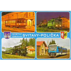 Pohlednice s železniční tématikou, Svitavy–Polička, TT modelář SvitavyPolicka