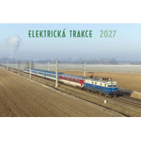 Nástěnný kalendář "Elektrická trakce" na rok 2027, Zdeněk Ulrich Nástěnný kalendář "Elektrická trakce" na rok 2027, Zdeněk Ulrich