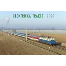 Nástěnný kalendář "Elektrická trakce" na rok 2027, Zdeněk Ulrich Nástěnný kalendář "Elektrická trakce" na rok 2027, Zdeněk Ulrich