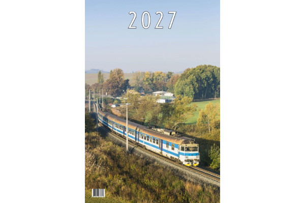 Nástěnný kalendář "Moderní trakce" na rok 2027, Zdeněk Ulrich Nástěnný kalendář "Moderní trakce" na rok 2027, Zdeněk Ulrich