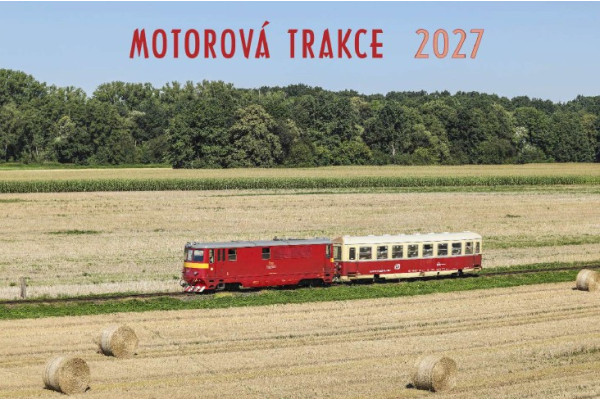 Nástěnný kalendář "Motorová trakce" na rok 2027, Zdeněk Ulrich Nástěnný kalendář "Motorová trakce" na rok 2027, Zdeněk Ulrich