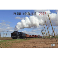 Nástěnný kalendář "Parní nostalgie" na rok 2027, Zdeněk Ulrich Nástěnný kalendář "Parní nostalgie" na rok 2027, Zdeněk Ulrich