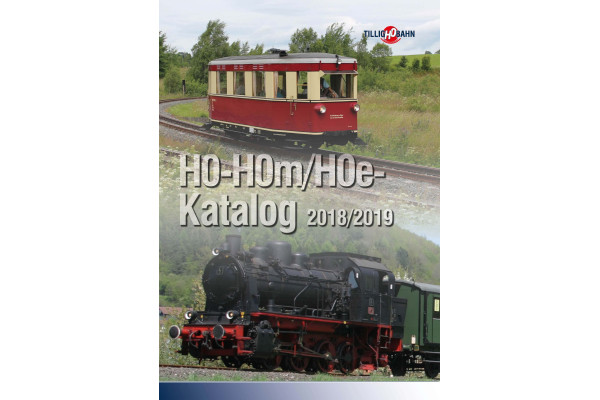 Katalog Tillig H0, H0m/H0e, 2018/2019, DOPRODEJ, Tillig 09595-18