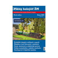 Plány kolejišť – zima 2025, modelářská příloha, Railway Public Plany2025 Plány kolejišť – zima 2025, modelářská příloha, Railway Public Plany2025
