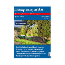 Plány kolejišť – zima 2025, modelářská příloha, Railway Public Plany2025 Plány kolejišť – zima 2025, modelářská příloha, Railway Public Plany2025