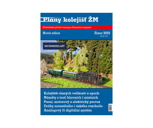 Plány kolejišť – zima 2025, modelářská příloha, Railway Public Plany2025