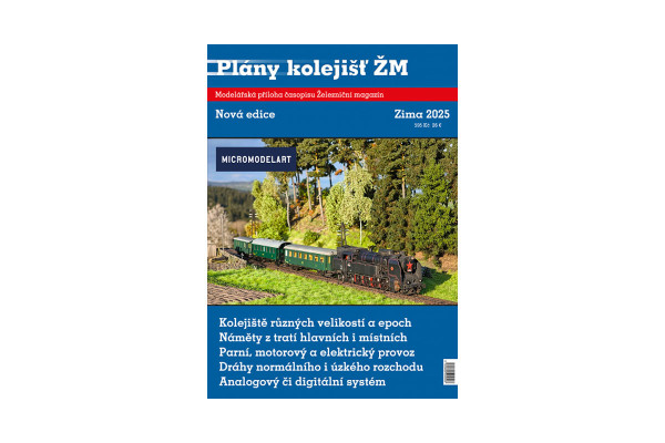 Plány kolejišť – zima 2025, modelářská příloha, Railway Public Plany2025 Plány kolejišť – zima 2025, modelářská příloha, Railway Public Plany2025