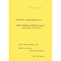 020. díl, parní lokomotivy řady 524.1, 524.13, stroje 524.101–170, 1301–1315, 1. část, Pavel Korbel