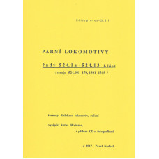 020. díl, parní lokomotivy řady 524.1, 524.13, stroje 524.101–170, 1301–1315, 1. část, Pavel Korbel