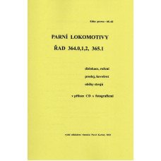 060. díl, Parní lokomotivy řad 364.0,1,2, 365.1, DOPRODEJ, Pavel Korbel